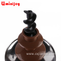 chocolate fondue fountain and processing machine